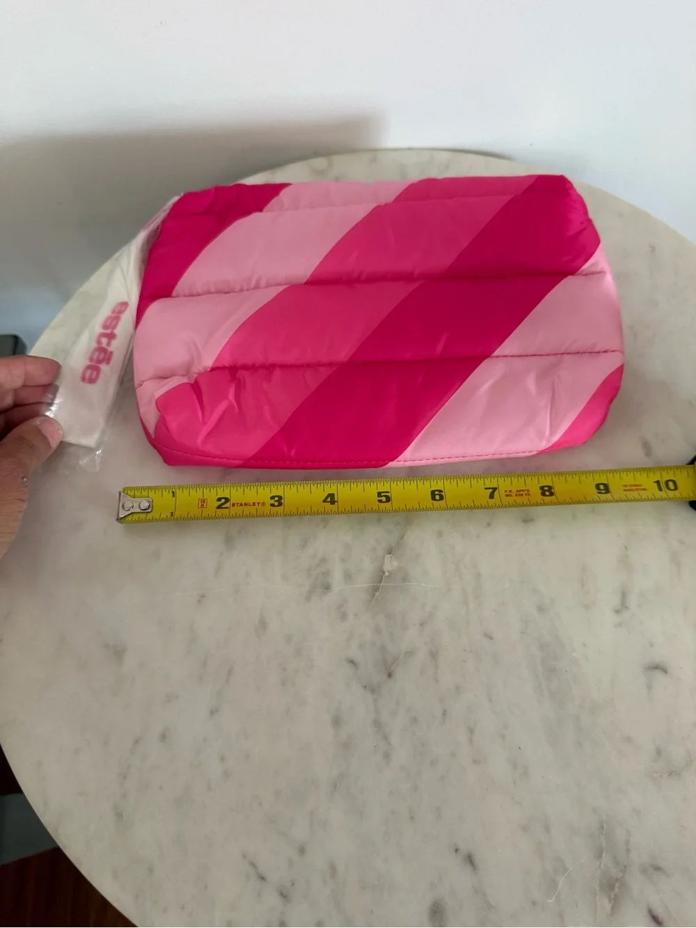 Estee Lauder Blue, Pink, Red Cosmetic Makeup Bags Lot Of 7 NEW!!